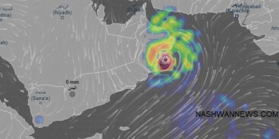 الأرصاد: إعصار جديد يهدد سلطنة عُمان وشرق اليمن الأيام المقبلة (صورة)