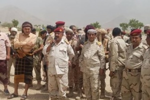 قائد المنطقة العسكرية الرابعة اللواء فضل حسن يتفقد اللواء 115 مشاة بلودر