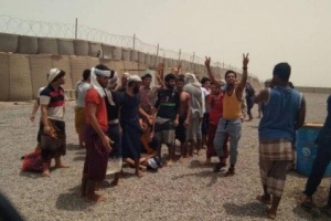الافراج عن 46 سجبن من سجن بئر احمد بالعاصمة عدن