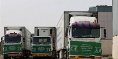 11 شاحنة غذاء سعودية في طريقها إلى الحديدة 