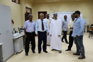 مدير العمليات الإنسانية لدولة الإمارات يلتقي قيادة جامعة عدن