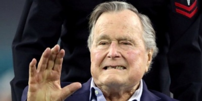 الاعلان عن وفاة الرئيس الامريكي الاسبق بوش الاب