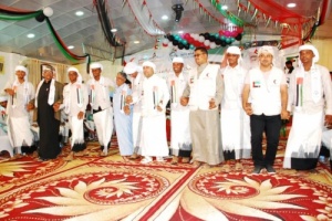 تزامنا مع احتفالات الامارات باليوم الوطني..الهلال الأحمر ينظم الزواج الجماعي الثالث في حضرموت و العاشر في اليمن لدعم استقرار الشباب