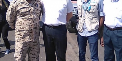 المدير الإقليمي لليونيسيف يزور ميناء المعلا ويثمن جهود قوات أمن الميناء 