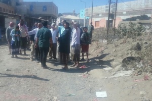 فريق من الصندوق الاجتماعي للتنمية يزور الضالع و يطلع على مشروع مياه الصرف الصحي بمدينة الضالع