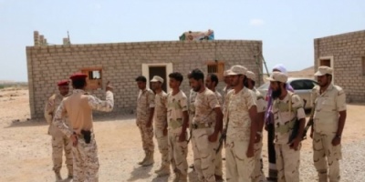 قائد قوات خفر السواحل بمحافظة حضرموت يقوم بزيارة تفقدية للقطاع الشرقي