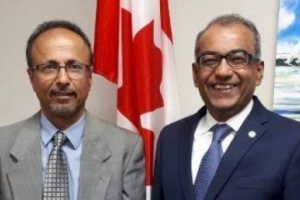 لماذا التقى مدير العلاقات الخارجية بالمجلس الانتقالي بعضو من البرلمان الكندي ؟ 