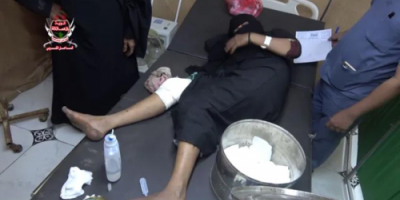 قناص #الحـوثي يصيب امرأة في الجبلية بالحديدة 