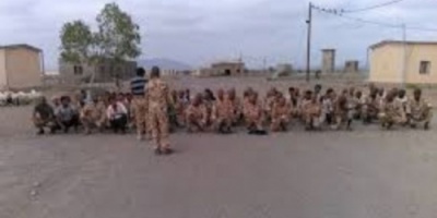 القائد بامدحن يهنئ قائد معسكر المنطقة العسكرية الرابعة بمناسبة حلول شهر رمضان المبارك 
