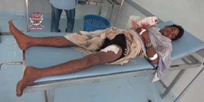 إصابة مواطن بإنفجار لغم من مخلفات مليشيا الحوثي في الدريهمي 