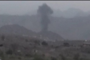 هجوم مباغث على مواقع مليشيات الحوثي غرب القبيطة 