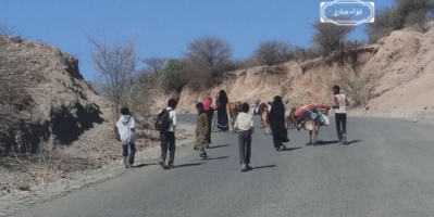 لليوم الرابع؛ مناطق غرب حجر بالضالع تعيش حالة من الحصار والقصف