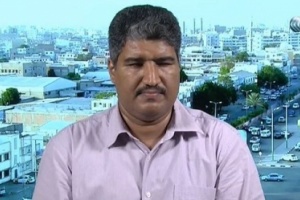 ناطق الانتقالي : العالم شاهد لوحة جنوبية لوحدة الصف اثناء استقبال المرقشي 