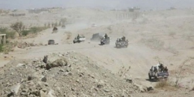 تجدد المعارك شمال الضالع وانهيارات في اوساط الحوثيين 