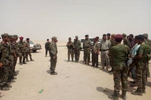 الربيعي يتفقد عدداً من النقاط التابعة لقوات الحزام الامني بلحج