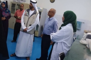 *بدعم الهلال الأحمر "الإمداد الدوائي" يتسلم مواداً مخبرية ويسلمها للبرنامج الوطني للمختبرات* 