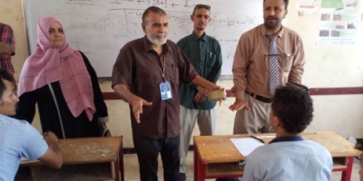 بافخسوس ومدير تربية الشيخ يتفقدان المراكز الاختبارية 