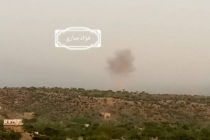 مواجهات متقطعة قي محيط باجة حجر ومدفعية المقاومة تمطر مواقع الحوثيين 