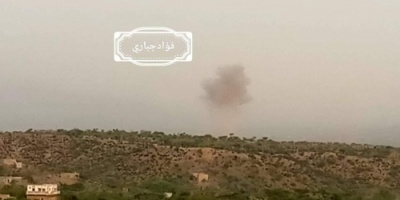 مواجهات متقطعة قي محيط باجة حجر ومدفعية المقاومة تمطر مواقع الحوثيين 