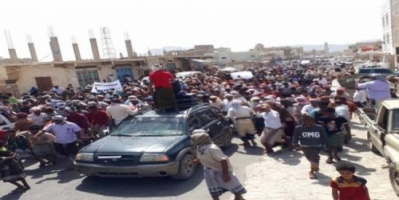 مظاهرات حاشدة  للمطالبة بوضع حد للتدخل الاخواني في سقطرى