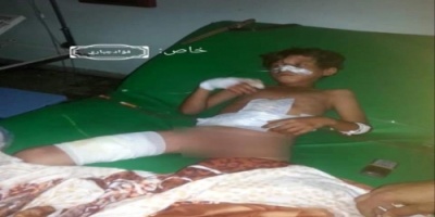 اصابة طفل وإمرأة برصاص قناصة الحوثيين شمال #الضـالع