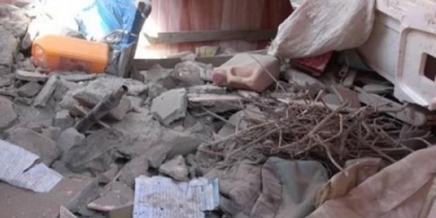 #الحديدة: مليشيا #الحوثي تنسف بالديناميت مبنى سكني لمواطن في #حيس