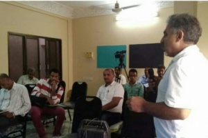أزمة العقل العربي في إدارة الدولة و المجتمع في ندوة سياسية لمؤسسة ميون للصحافة والاعلام 