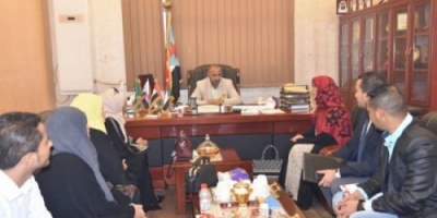 تفاصيل لقاء رئيس #المجلس_الانتقالي بوفد منظمة نداء #جنيف