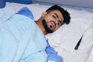 استئصال سهم ناري مفرقع من جسد جريح جنوبي في #مصر