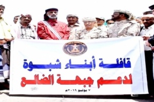 بقيادة السليماني..قافلة أبناء #شبوة تصل #الضالع لدعم جبهات القتال