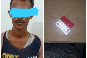 نقطة الرحاب التابعة للقطاع الشرقي تلقي القبض على لص وبحوزته حبوب مخدرة
