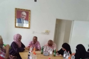 انتقالي دارسعد يرعى لقاء إشهار اللجنة التحضيرية لاتحاد المرأة الجنوبية