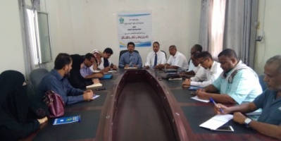 اللجنة المجتمعية لتعزيز السلام  في ورشة عمل لنشر ثقافة السلام في محافظة ابين . 