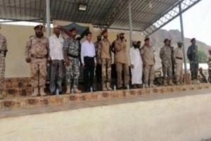 نائب رئيس #الانتقالي "بن بريك" يطلع على جاهزية اللواءين الأول اسناد و11 صاعقة