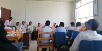 كلية التريية الضالع تختتم امتحانات الفصل الدراسي الثاني للعام 2019/2018م.