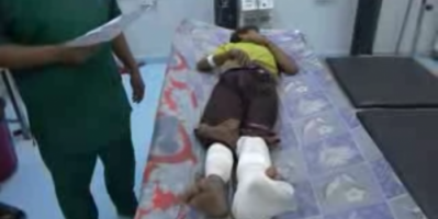إصابة طفل برصاص قناصة الحوثي في مديرية التحيتا