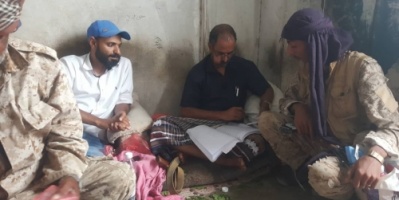 اللواء الأول مقاومة يدشن صرف رواتب منتسبيه في الجبهات 