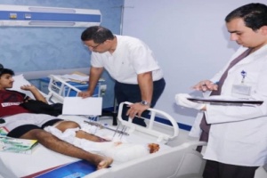 دور فاعل لدولة الإمارات في تخفيف آلام جرحى الحرب في #عدن 