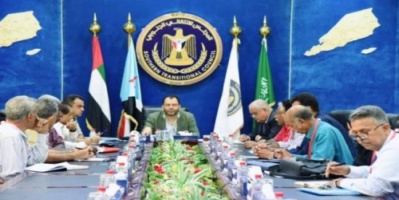لجنة #المجلس_الانتـقالي للإغاثة والأعمال الإنسانية تعقد اجتماعها الدوري