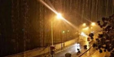 هطول امطار غزيرة على بعض مديريات العاصمة #عدن