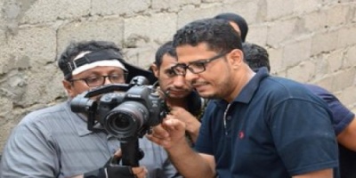 مؤتمر صحفي لطاقم مسرحية على حركرك ب#عدن
