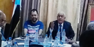 الوالي يترأس اجتماعاً هاماً للهيئة التنفيذية بانتقالي #العاصمة_عـدن