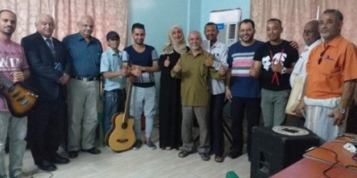الكاف والوالي يدشنان عمل الفرقة الموسيقية التابعة لانتقالي العاصمة #عدن