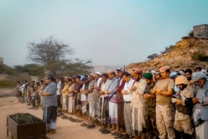 #شبوة.. تشييع مهيب للشهيد ناصر البابكري في #حبان