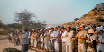 #شبوة.. تشييع مهيب للشهيد ناصر البابكري في #حبان