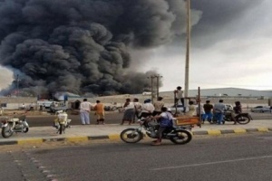 مليشيا الحوثي تقصف منشأة صناعية في #الحديدة