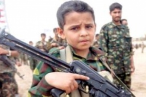 في انتهاك صارخ للقوانين الدولية.. مليشيا #الحـوثي تدمر حياة أكثر من 4 ملايين طفل يمني 