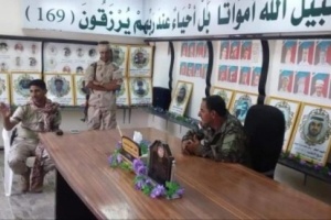الحزام الأمني ب#أبيـن يناقش مع النخبة الشبوانية تنسيق العمل المشترك