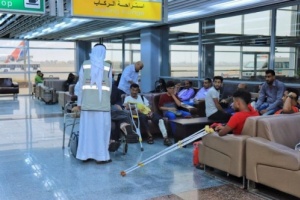 دولة #الإمارات تقوم بإخلاء جرحى الحوادث الإرهابية في #عدن للعلاج في الخارج