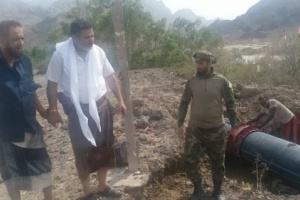 بتكليف من الرئيس الزبيدي.. القطيبي يتفقد أعمال الصيانة لإعادة المياه إلى عدد من مديريات العاصمة